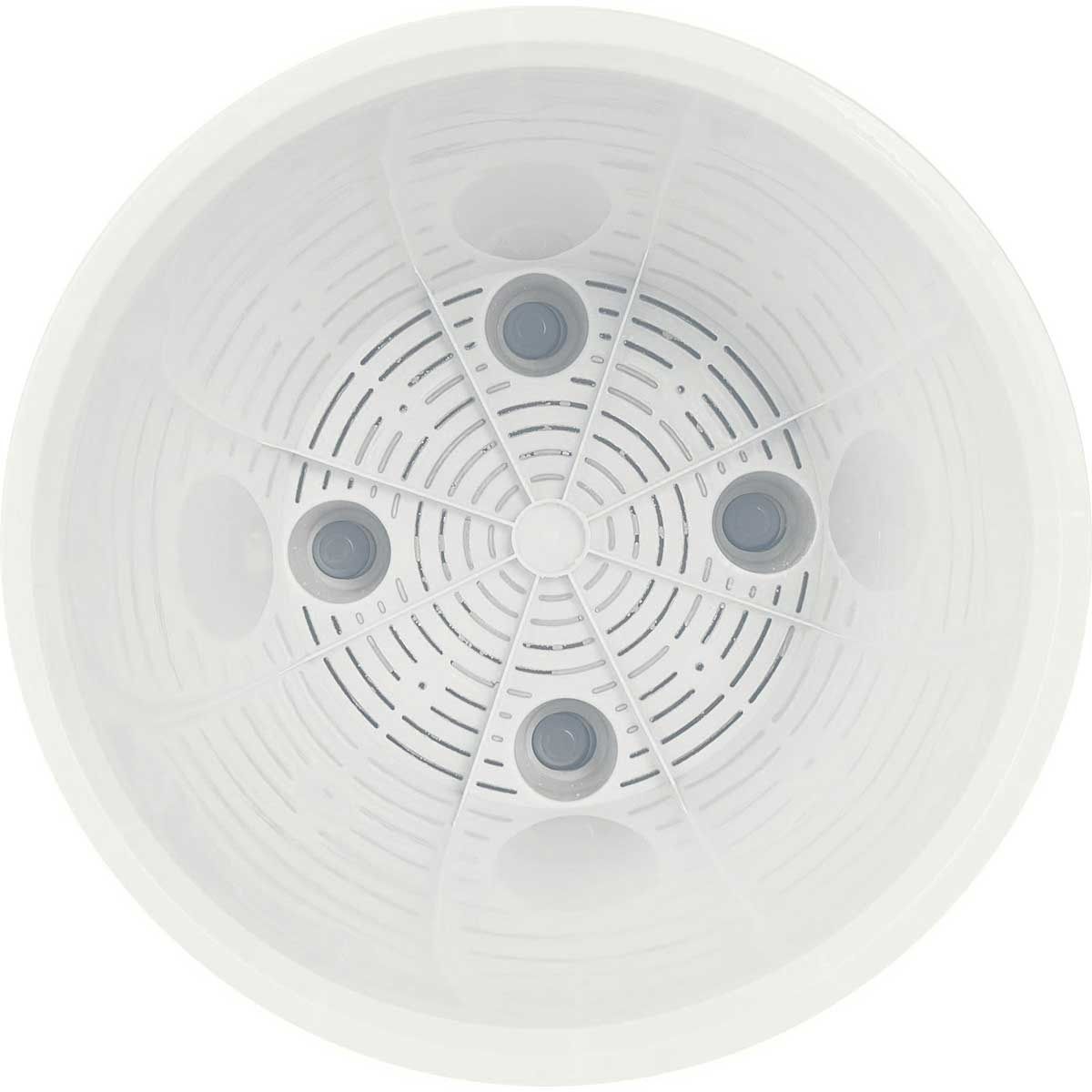 Горшок цветочный InGreen Sand Утренний туман 28 см 10,5 л c дренажной вставкой