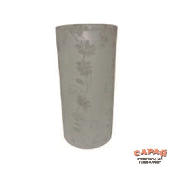 Плафон 581Ц "Цилиндр" большой Цветы (Е27)