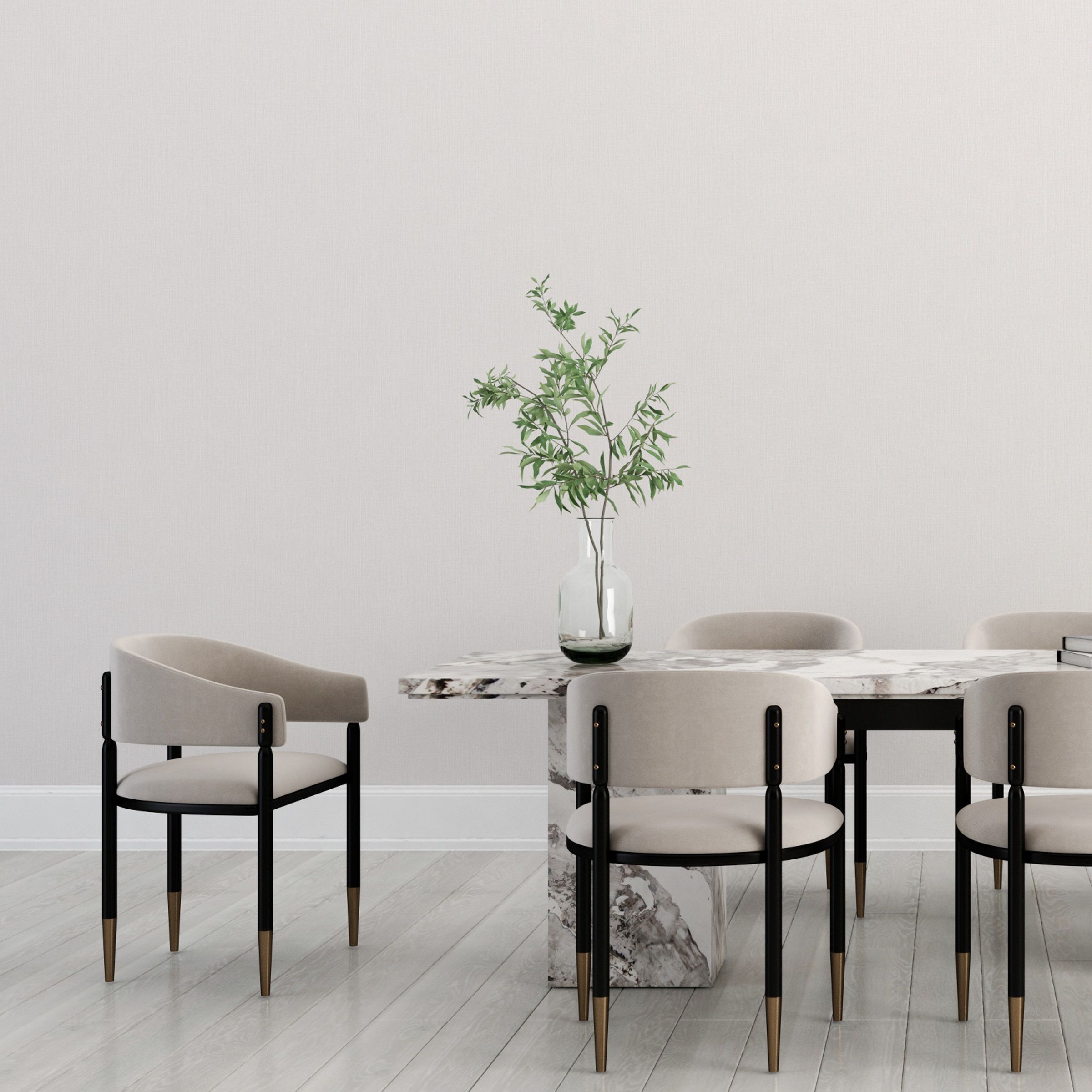 Обои Green Walls Орион С50А 5067 00 светлые бежевые рогожка 1,06х10,05 м