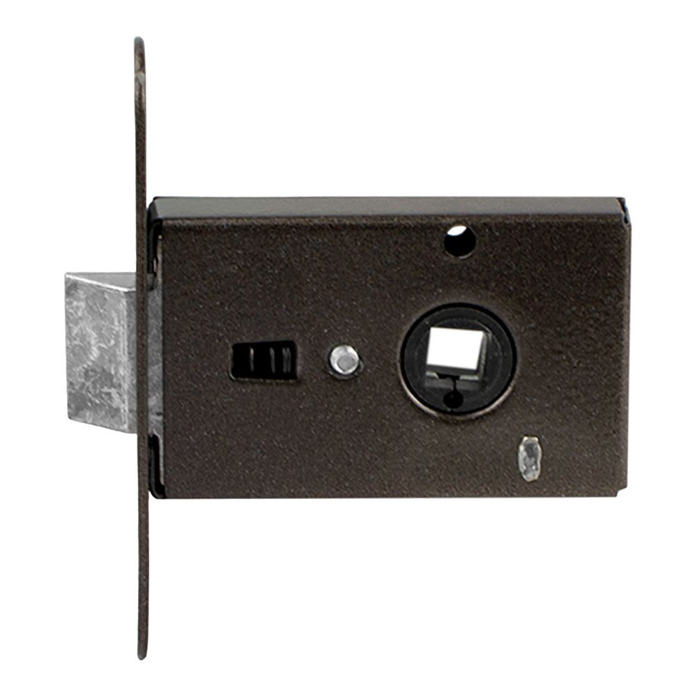 Защелка врезная ЗЩ1-2-6-14 без фиксатора бронзовый антик (12) МОГИЛЕВ