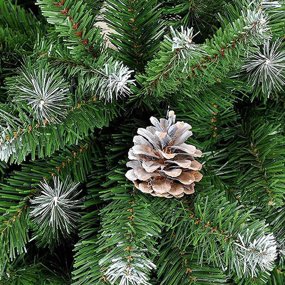 Ветка хвойная Императорская заснеженная 270х33 см