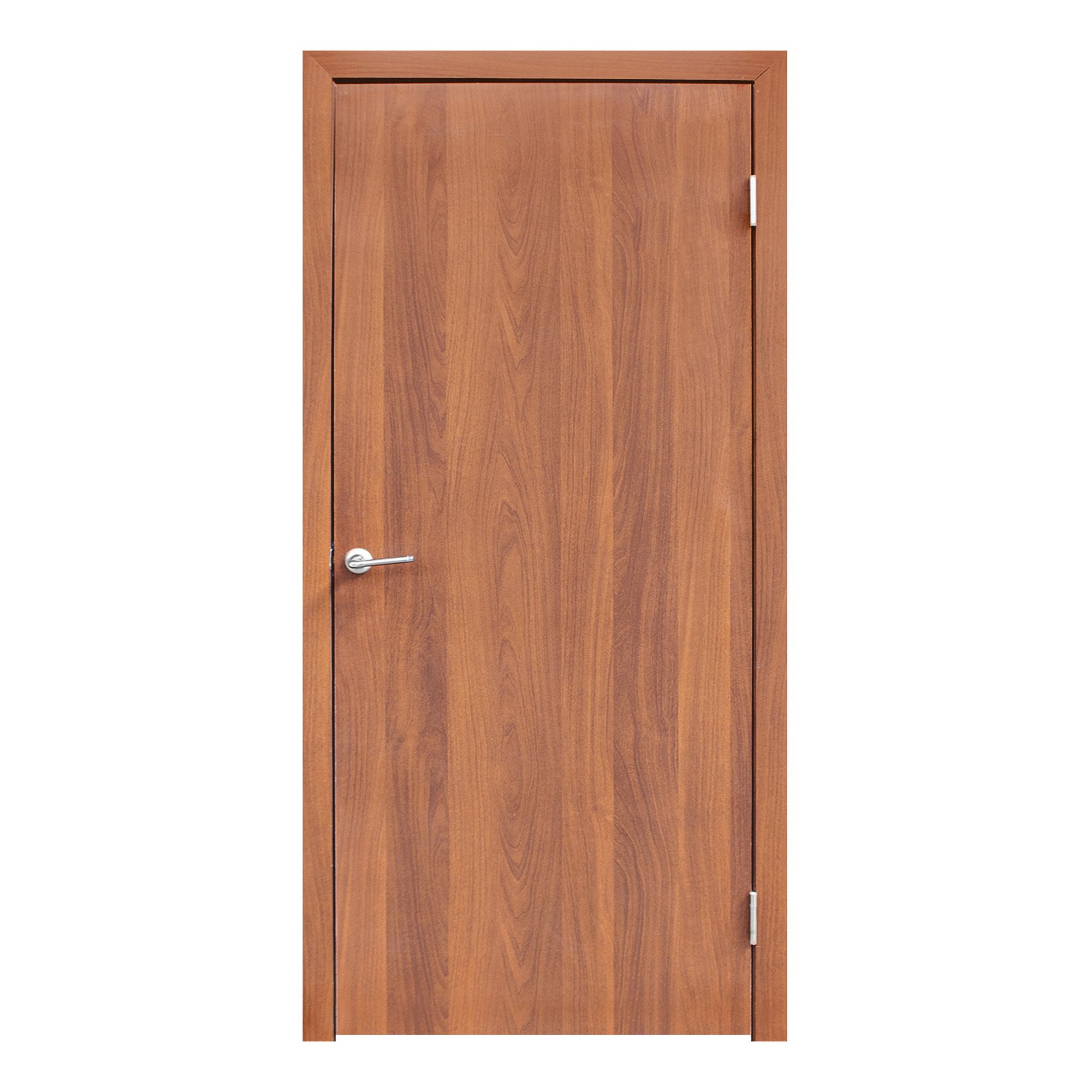 Полотно дверное гладкое 600x2000x38 мм глухое итальянский орех ламинированное