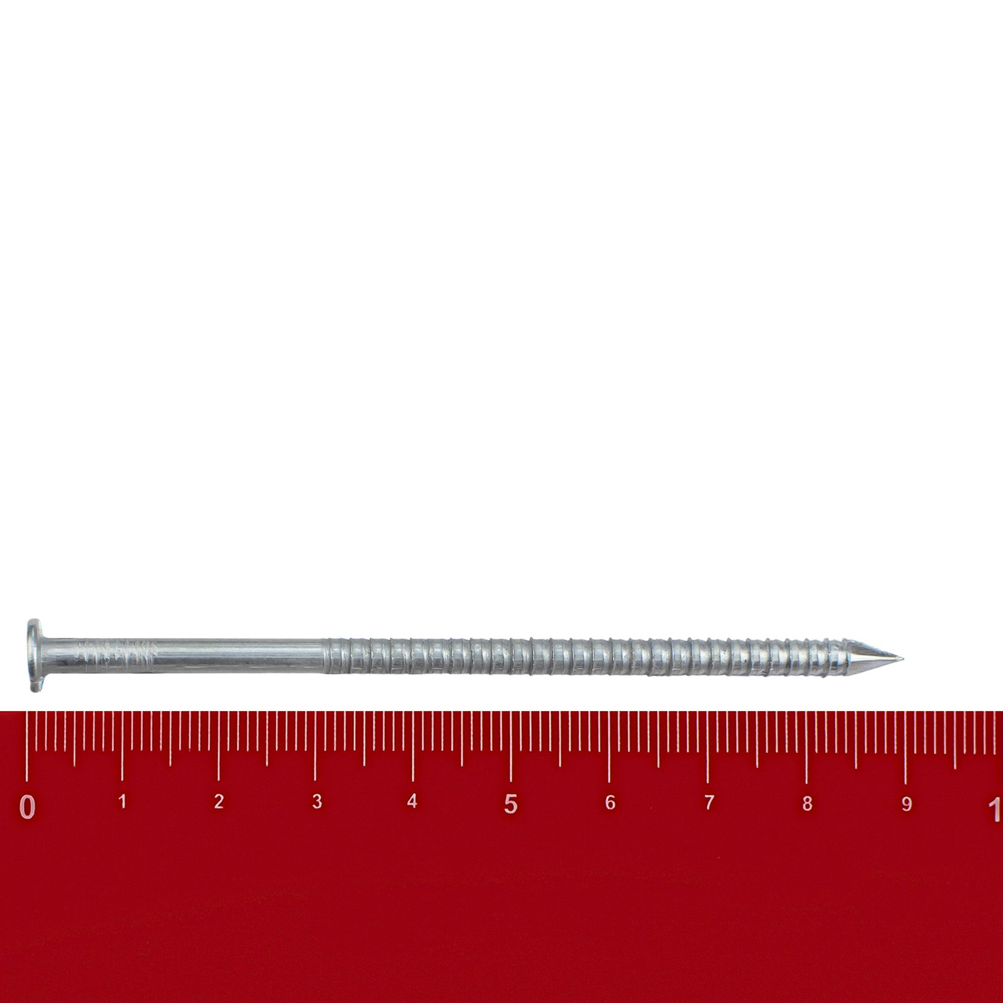 Гвозди ершеные 90 мм оцинкованные 0,6 кг