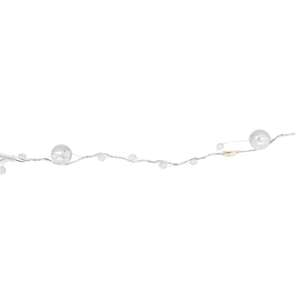 Гирлянда для дома Льдинка 5 м 50 ламп LED 8 реж, прозр. пров, IP20, белый