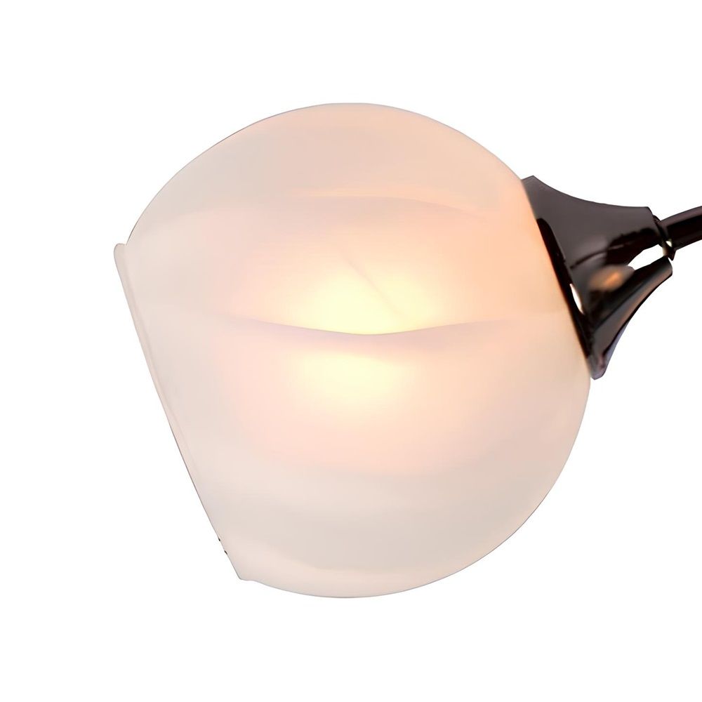 Люстра потолочная XA1084B/5 BKPL 5х60Вт E27 d56 см h25 см черный жемчуг