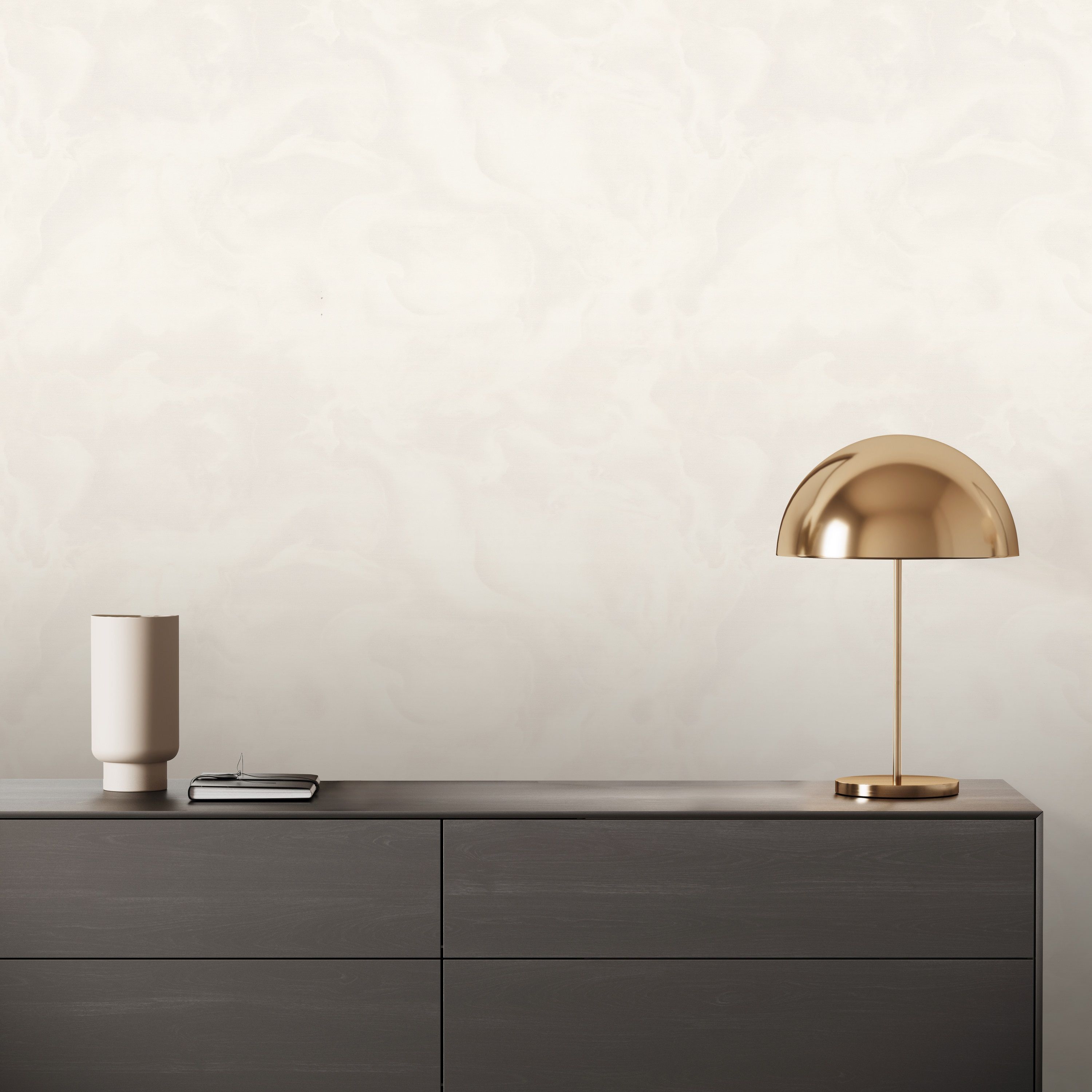 Обои Euro Decor Floravento 7325-02 бежевые штукатурка 1,06х10,05 м