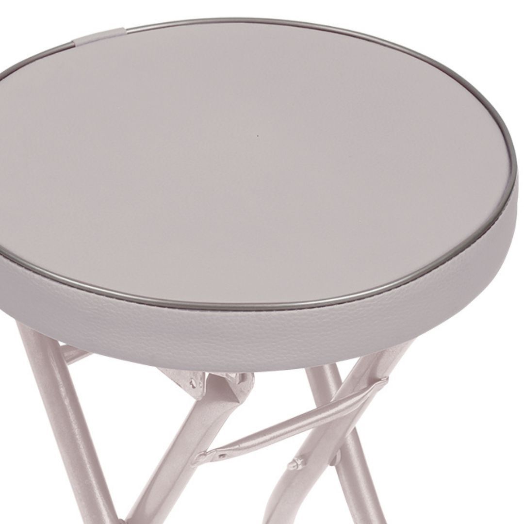 Табурет круглый Nika ТБСК1/4 серый