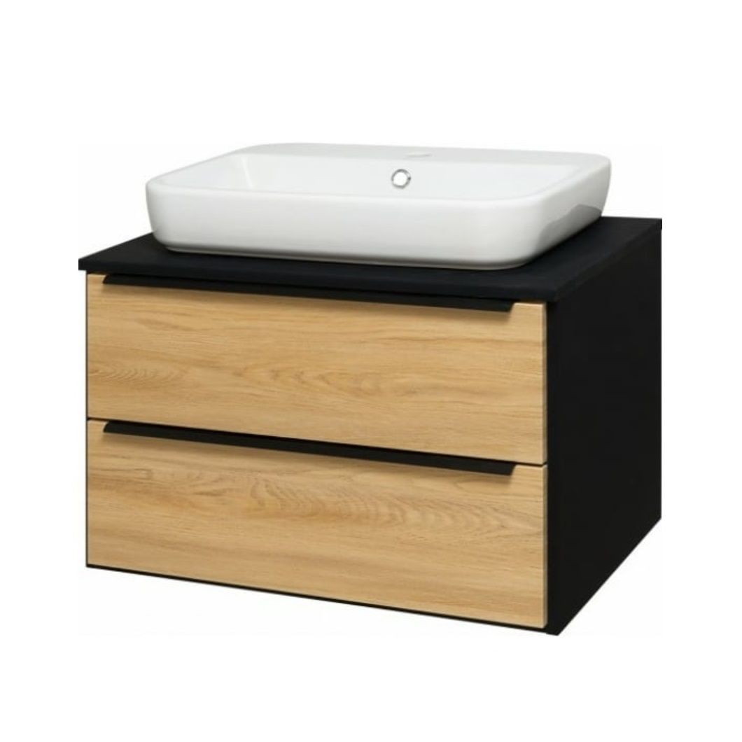 Тумба Мальта 70 дуб черный