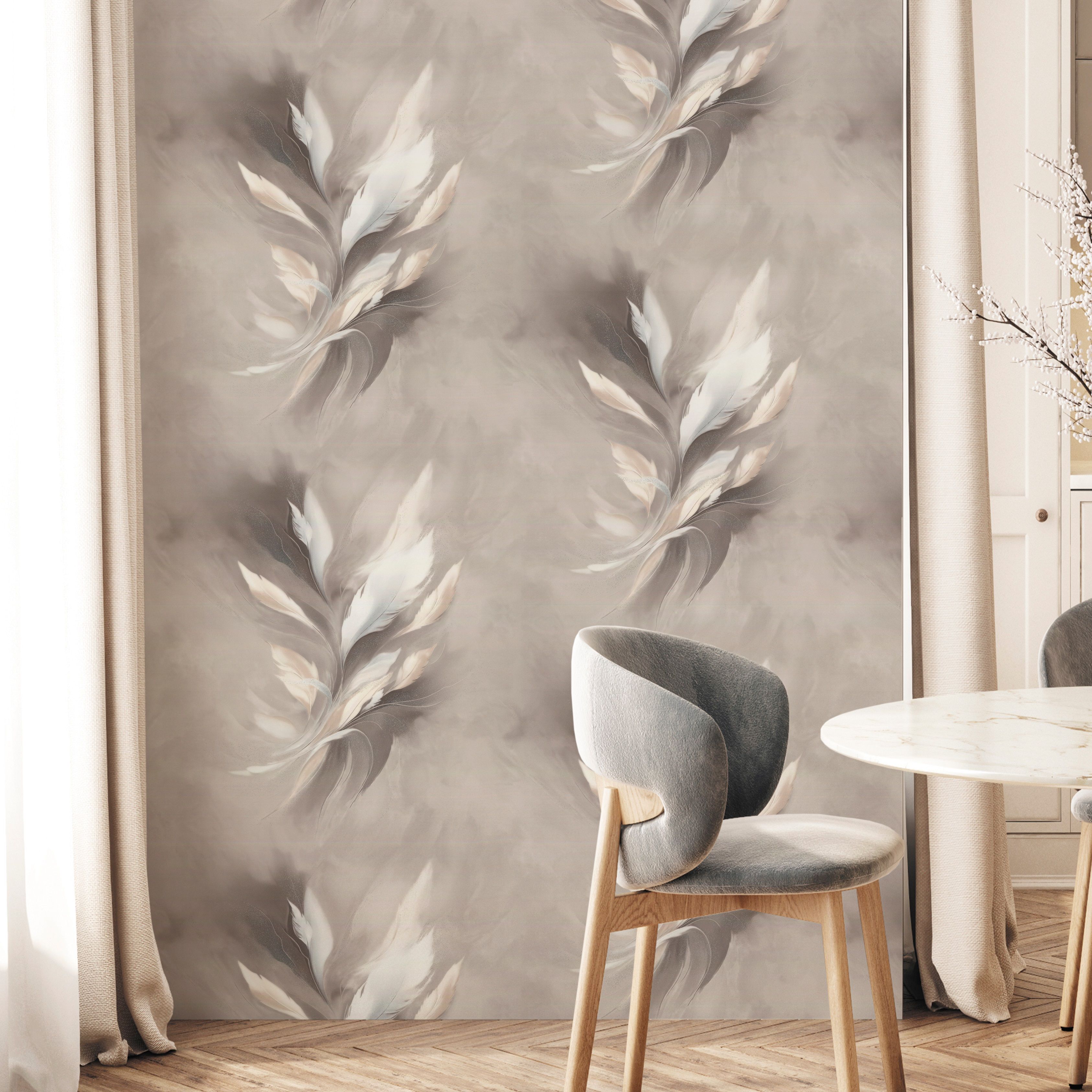 Обои OVK Design Лаунж 11316-04 коричневые абстракция 1,06х10 м