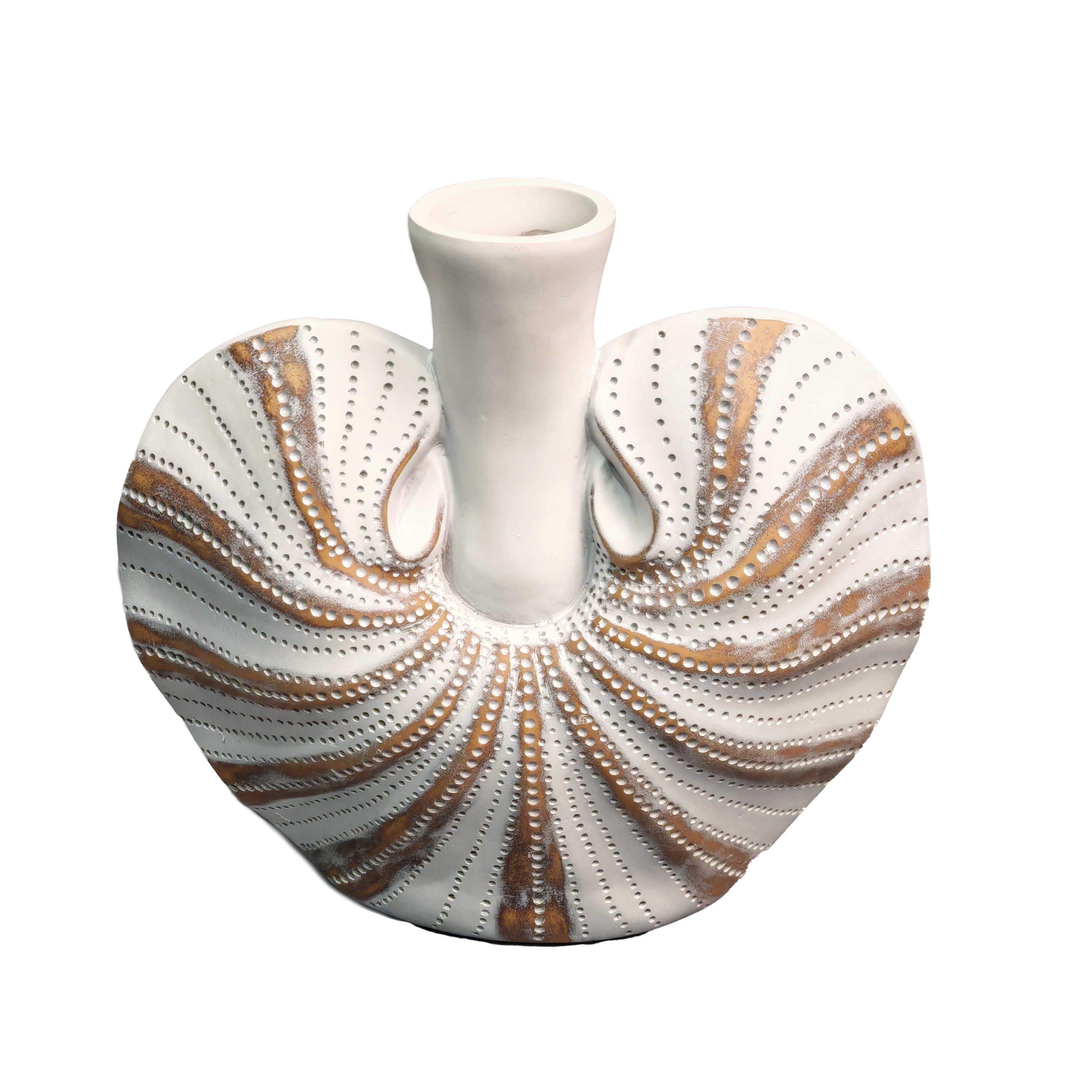 Ваза полистоун 26х24,5х5 см 2025-1591