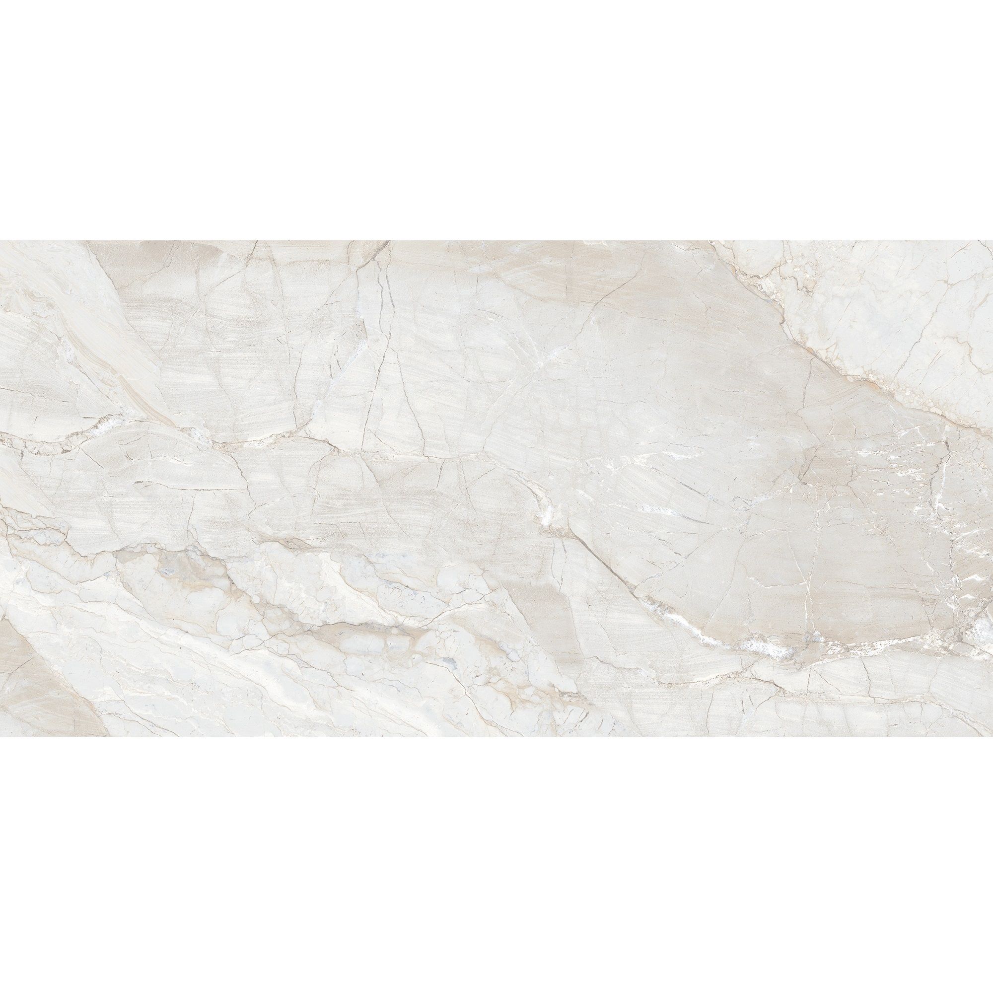 Керамогранит Realistik Sofia White Glossy 60x120 см белый 1,44 м2