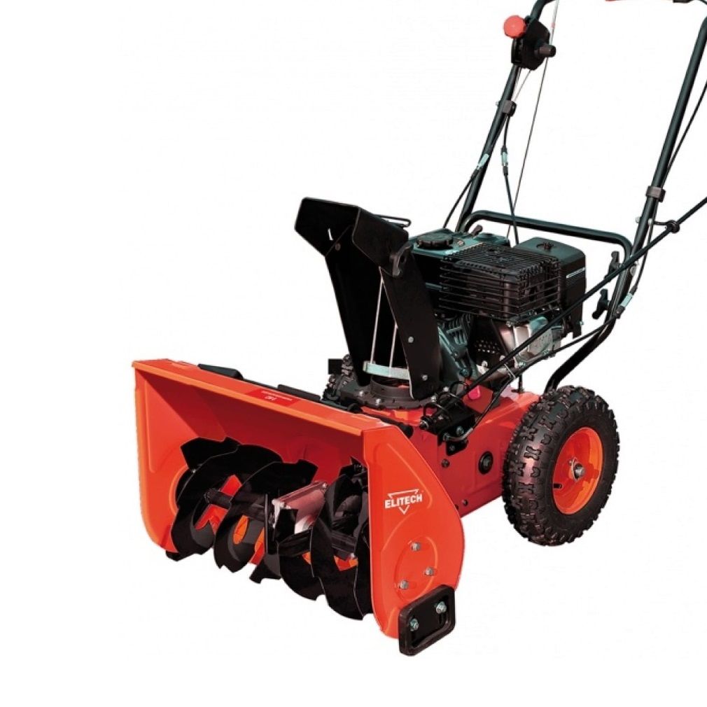 Снегоуборщик бензиновый Elitech см 6 6 л.с. 56 см