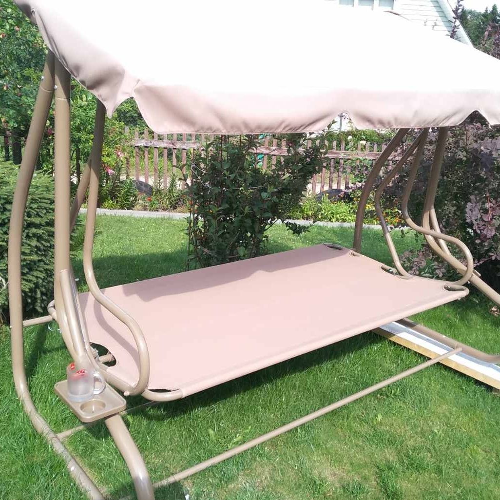 Качели-кровать садовые Nolita 2350х1700х1260 мм до 250 кг