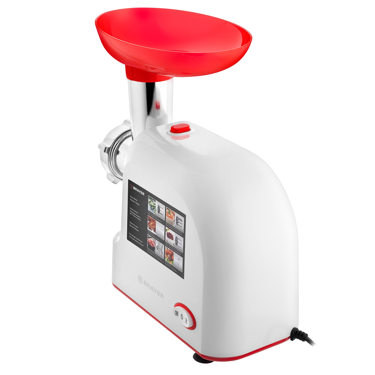 Мясорубка электрическая Brayer 1603BR 1500 Вт