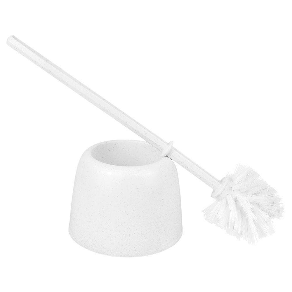 Ершик для унитаза напольный WC эконом Мини мрамор