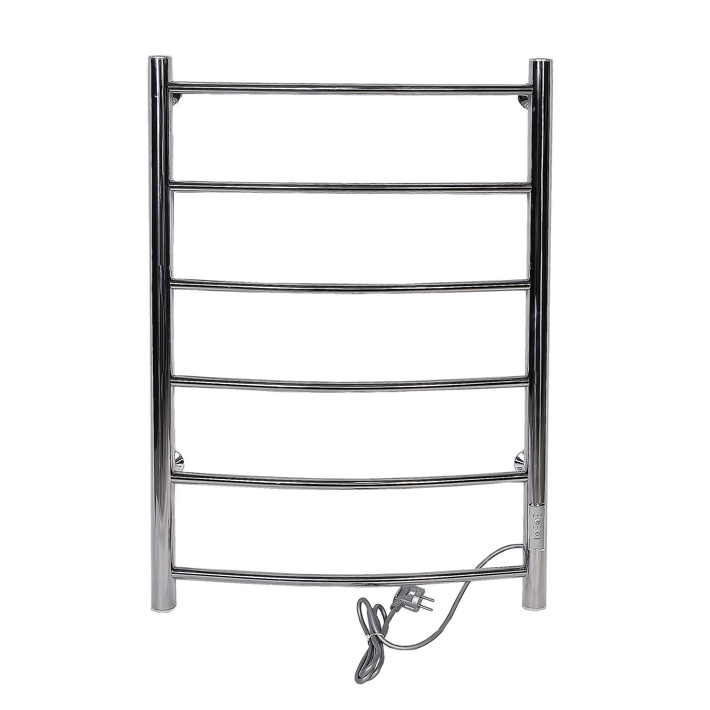 Полотенцесушитель электрический Ребро ПСК-10-03д 50х80 см диммер