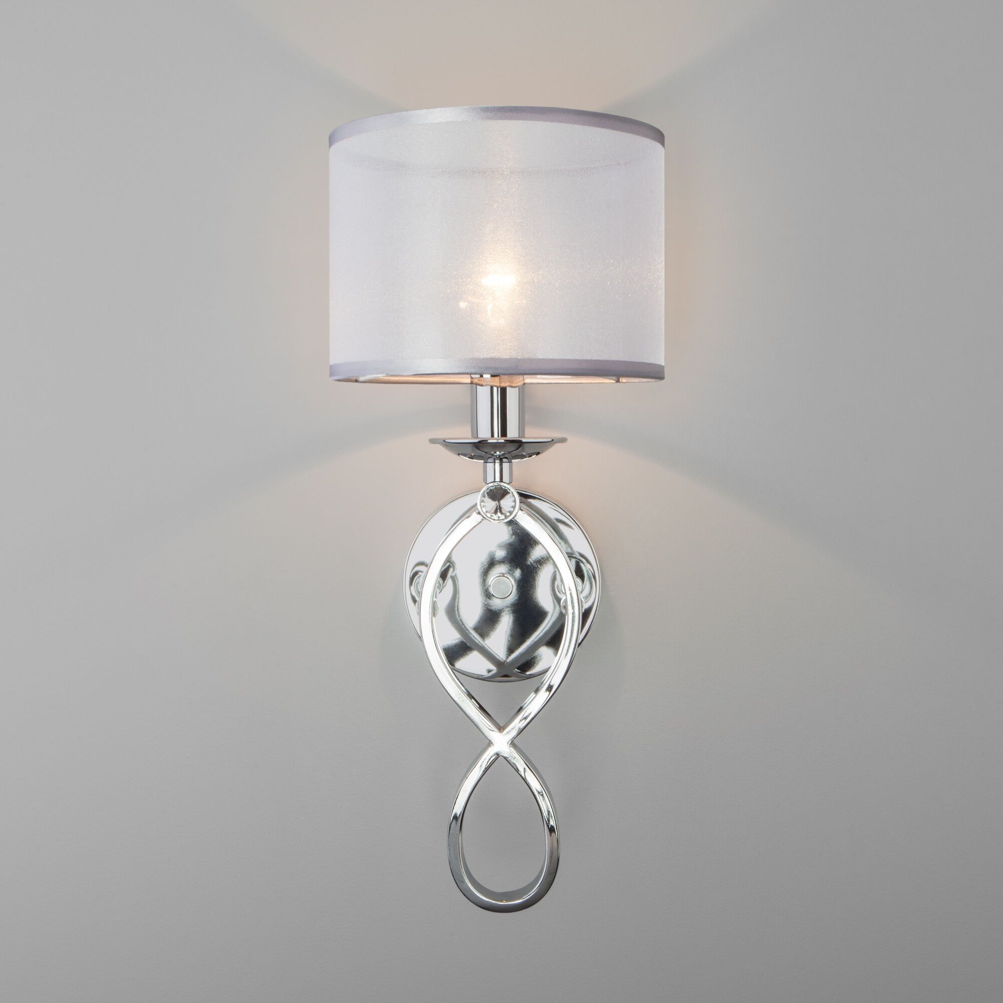 Светильник настенный Eurosvet 60124/1 1х40 Вт Е14 хром