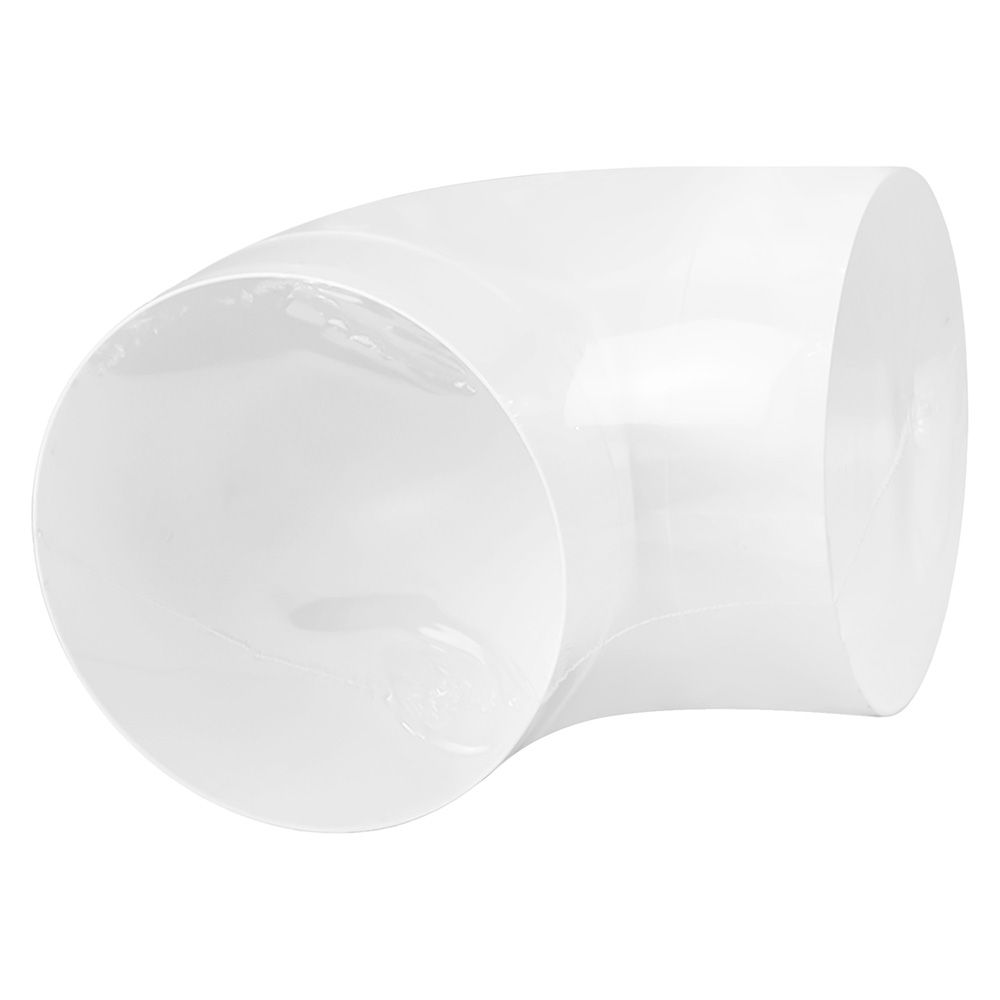 Колено круглое пластик 90°, D125, 12,5ККП