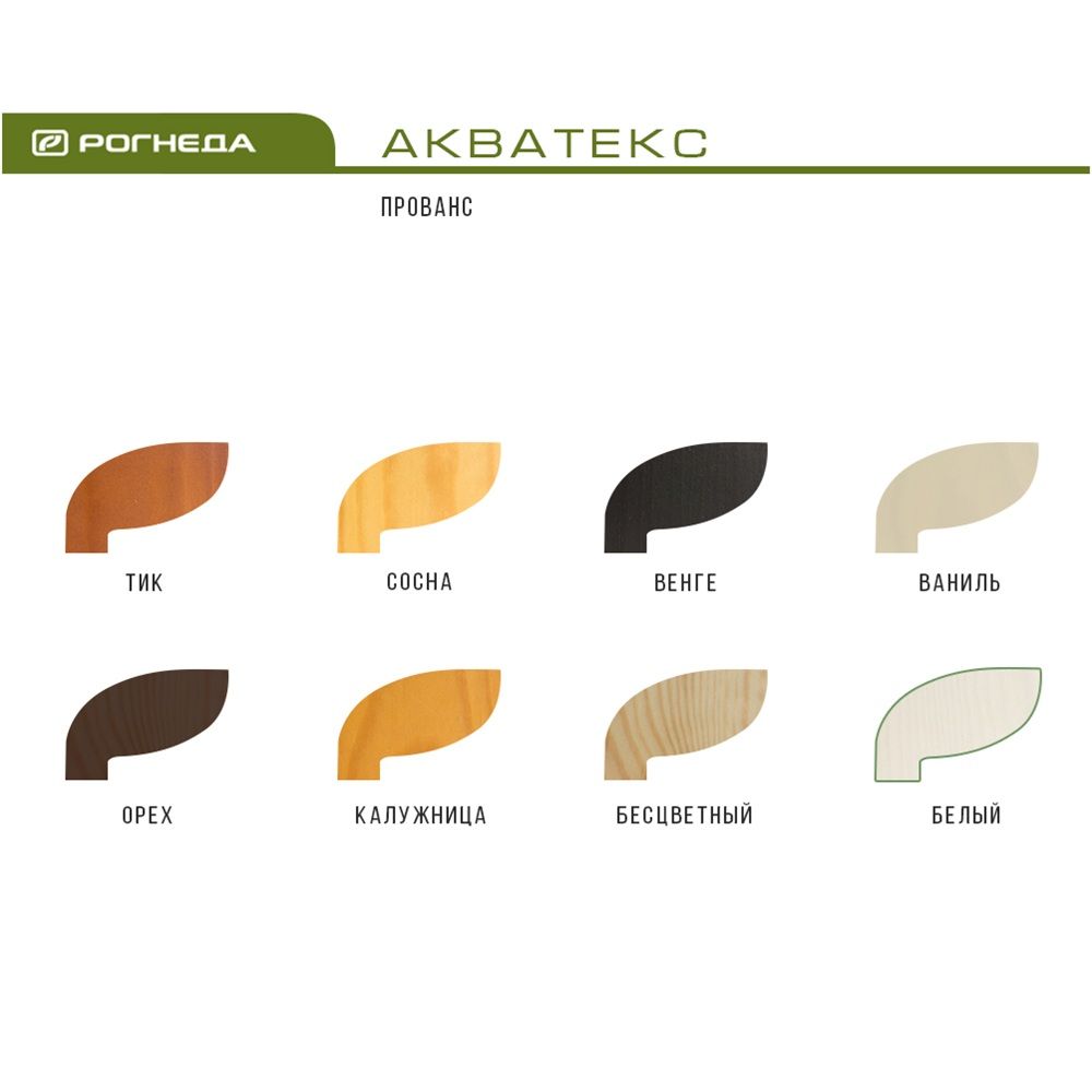 Акватекс Прованс (лессирующий антисептик) бесцветный 9л