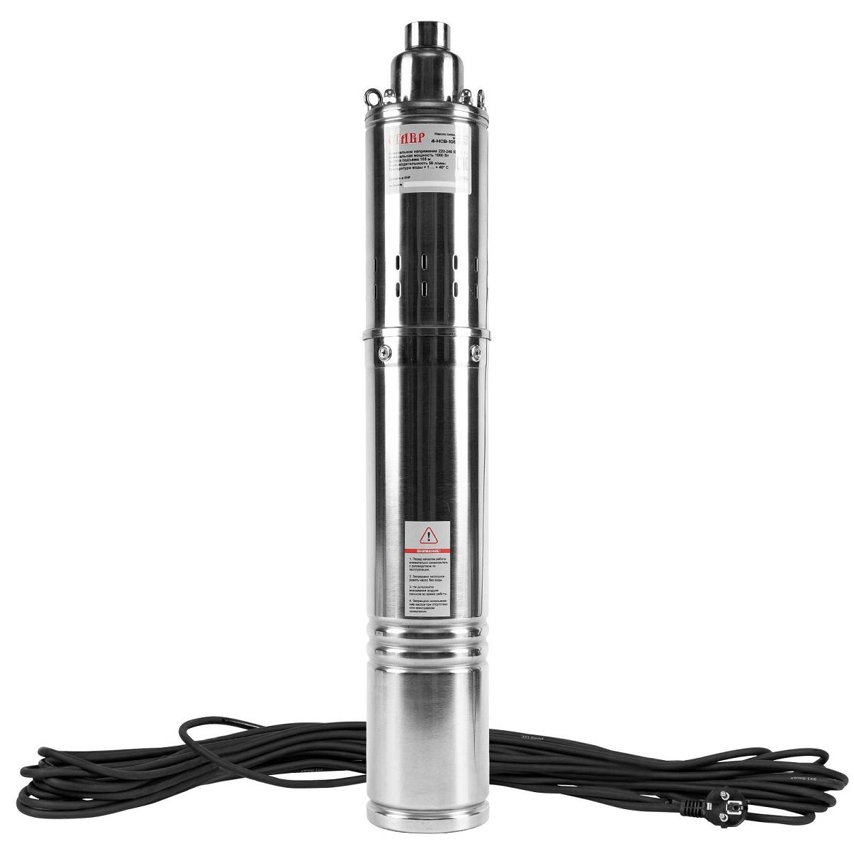 Насос скважинный винтовой Ставр мощность 1000 Вт макс высота подъма 105 м