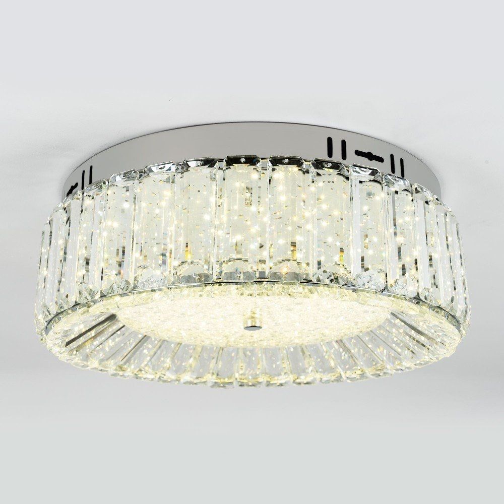 Светильник LED Modelux ML.2305.400 CR 48Вт 3000-6000К d40 см h14 см хром