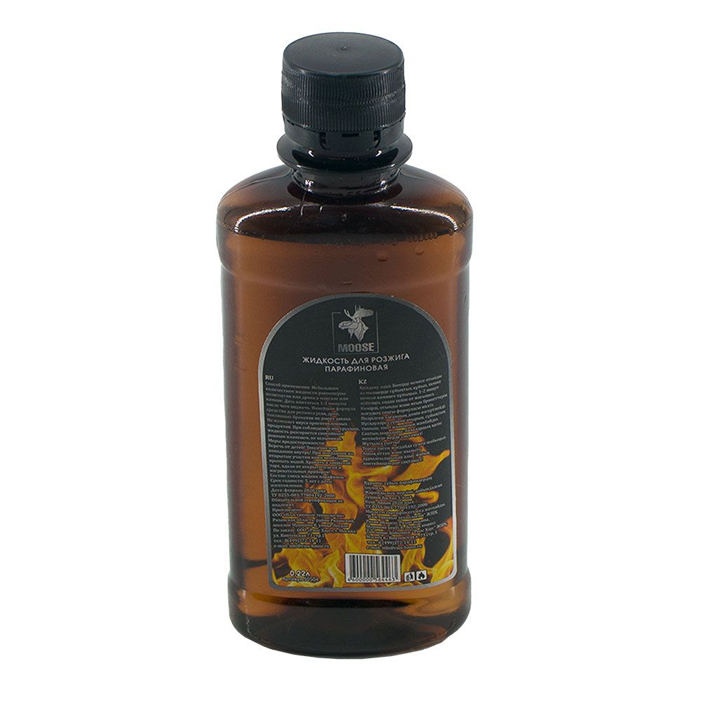 Жидкость для розжига парафиновая 0,22 л Moose