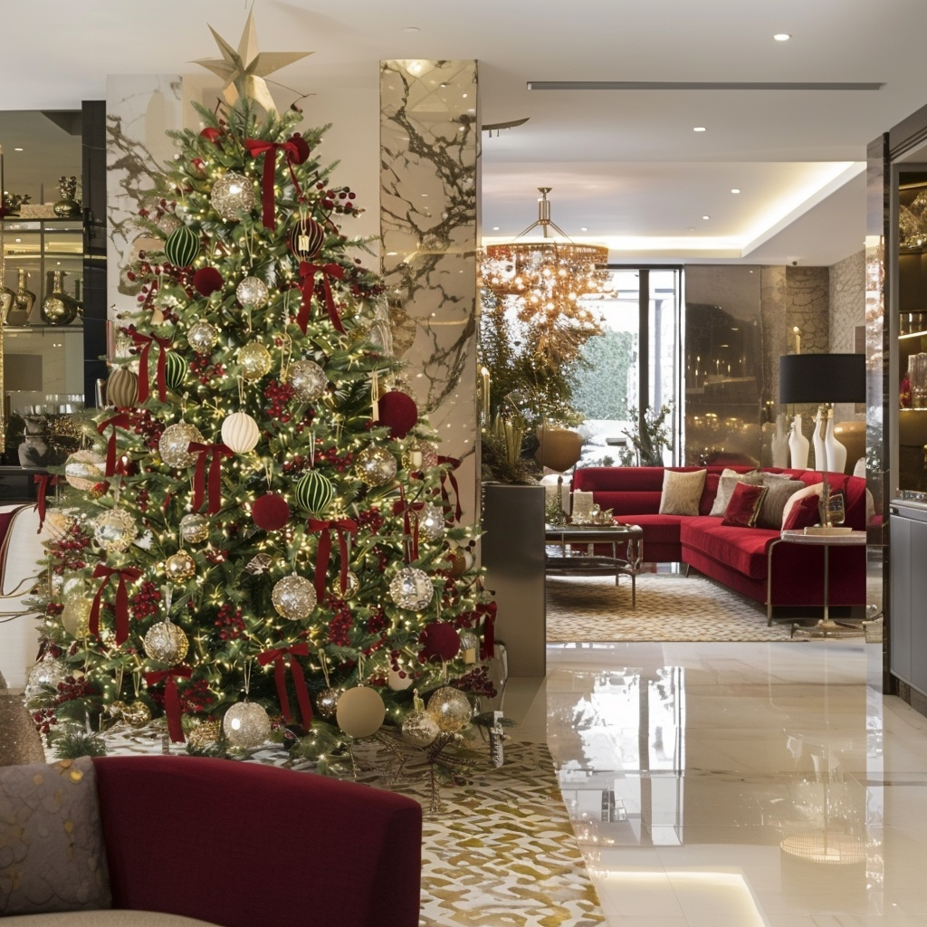 Елка искусственная Моя Елочка Изящная 210 см комбинированная 19031-0304