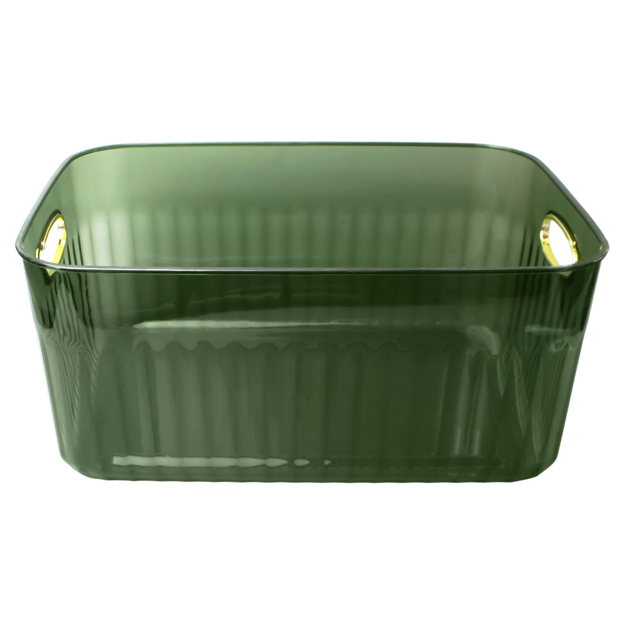 Контейнер для хранения Ламингтон 35х25х15 см без крышки бирюзово-зеленый