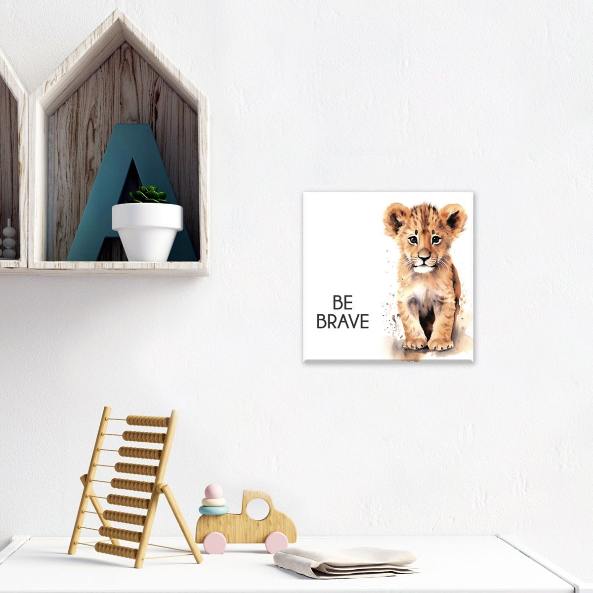 Картина интерьерная VS BE Yourself 30х30 см 8233033