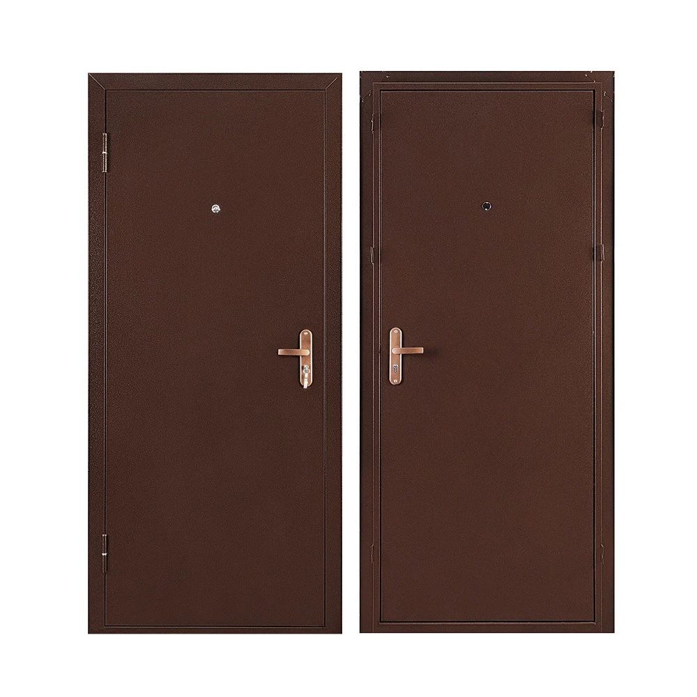 Дверь металл Профи антик медь металл-металл 960х2050 мм L