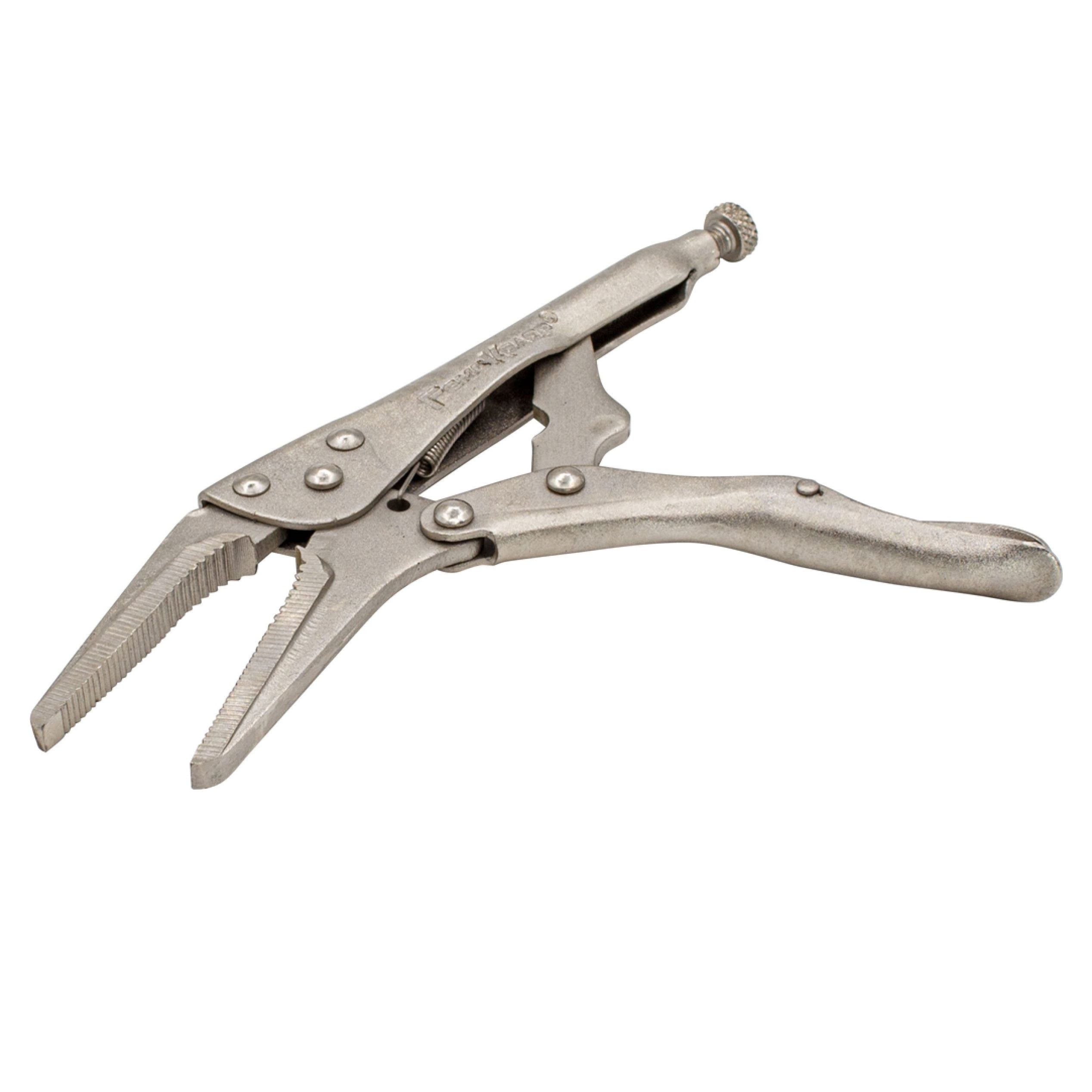 Зажим ручной удлиненный захват 220 мм 34-3-221