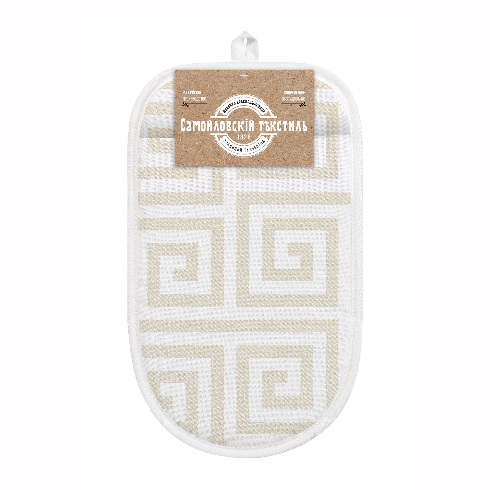 Прихватка-рукавица СТ ХБ 8956/1 17х25 см Греция