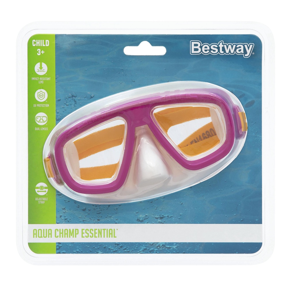 Маска для ныряния от 3 лет 3 цвета Bestway Lil' Caymen 22011