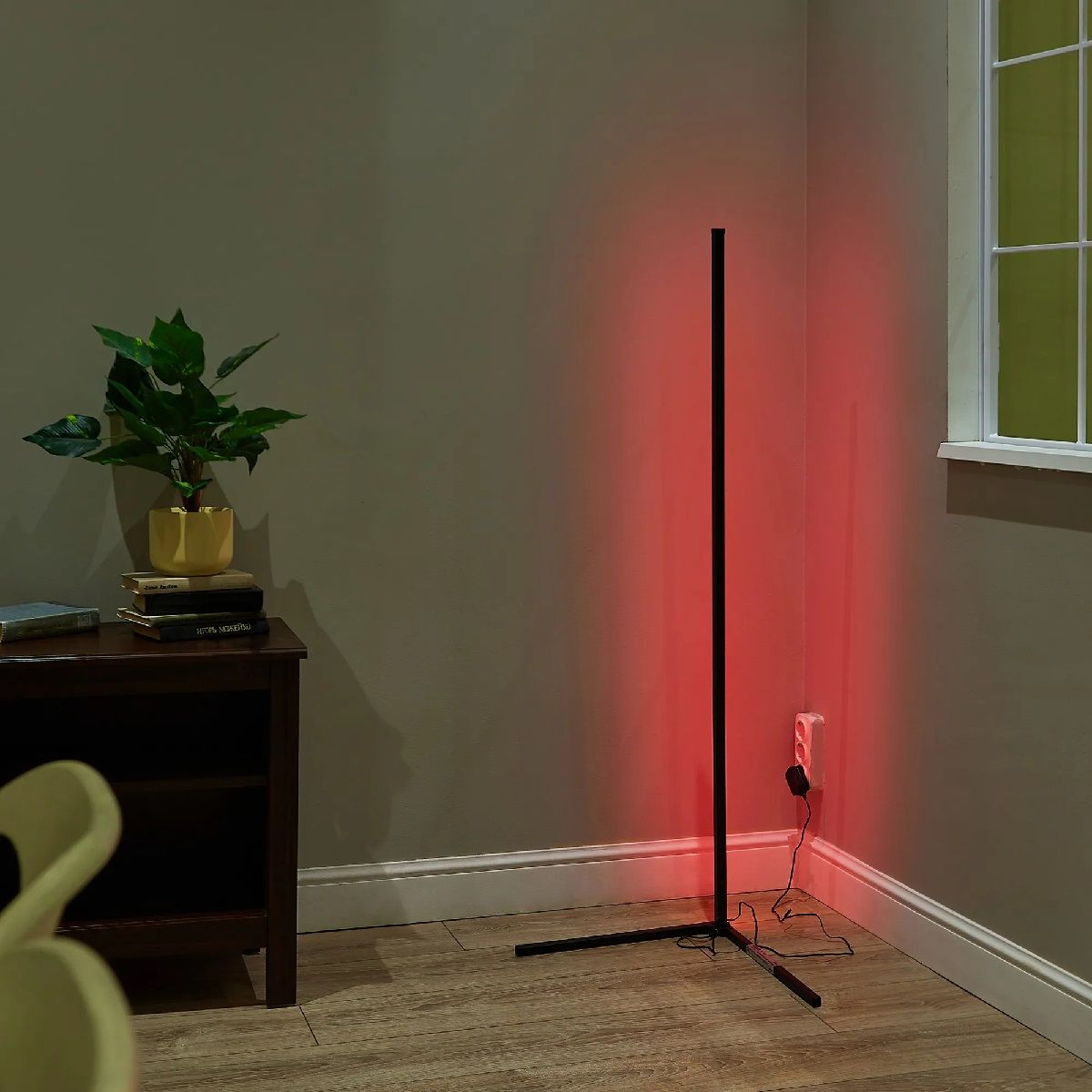 Торшер ULM-T630 10W/RGB/DIM/RC black