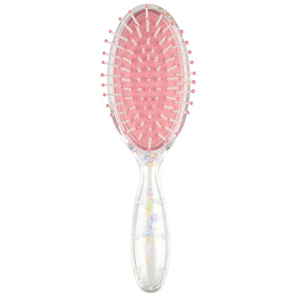 Расческа массажная детская Идеальная BR-08 23х11,5х4,8 см с пластиковыми зубчиками