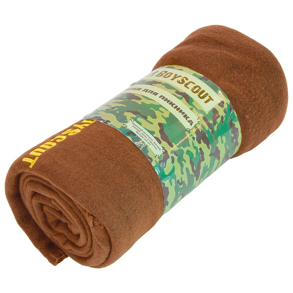 Плед флисовый для пикника 152х127 см Boyscout