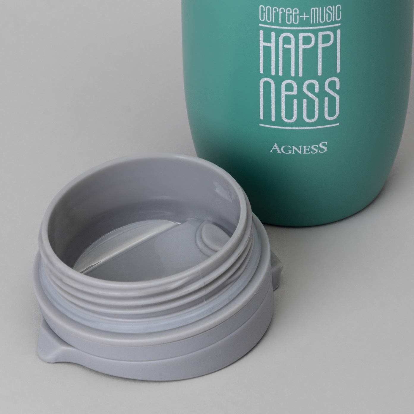 Термокружка 450 мл Agness Happiness 709-113