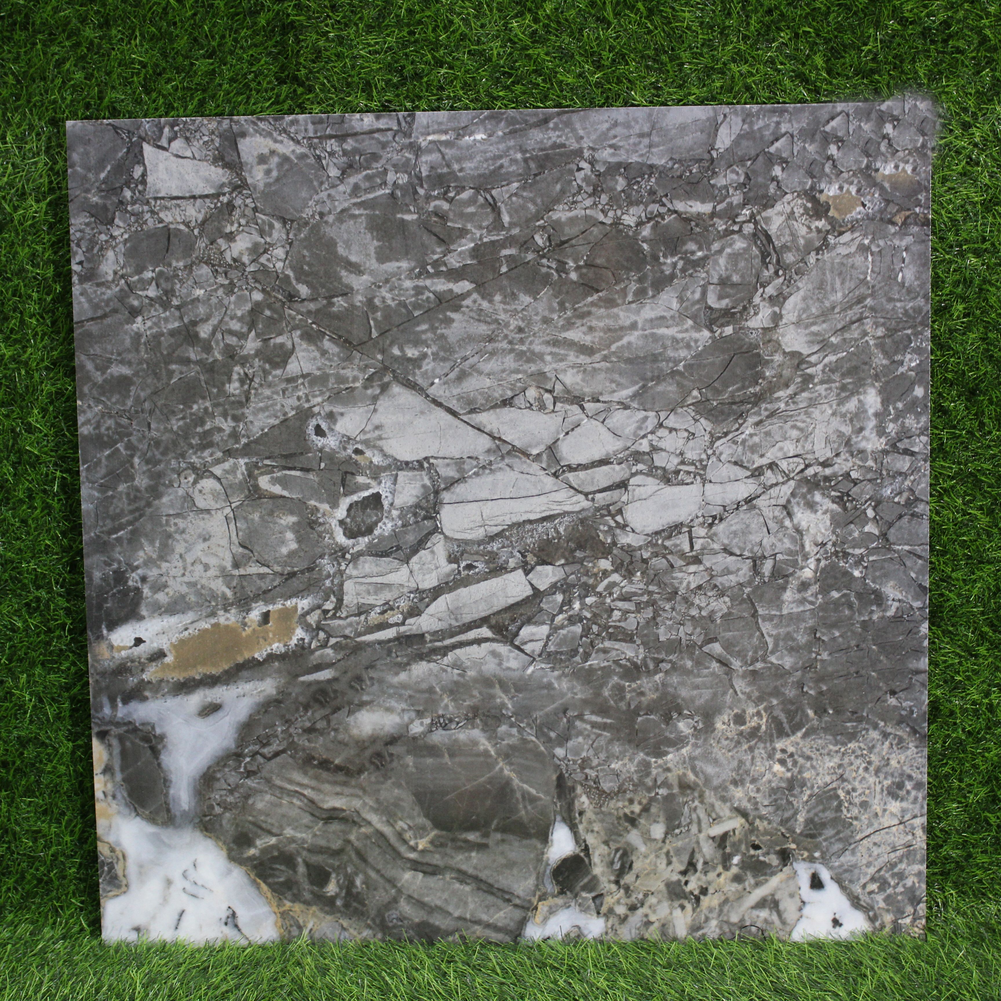 Керамогранит KS Lemuriano Blue 7731 600х600 мм серый глянцевый 2 сорт 1,44 м2