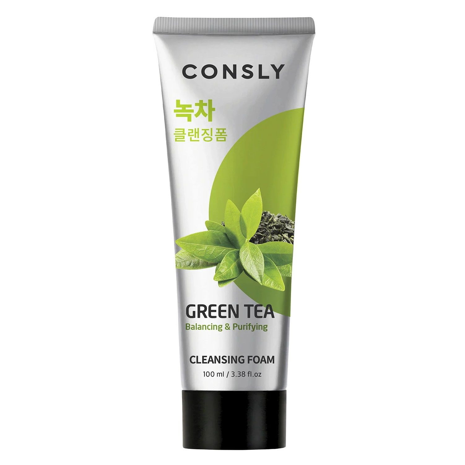 Пенка для умывания Consly Балансирующая с экстрактом зеленого чая 100 мл