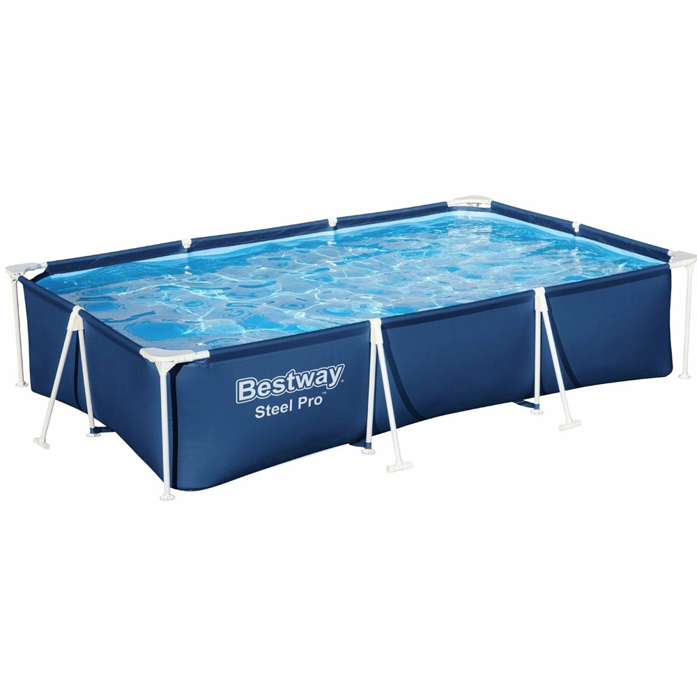 Бассейн каркасный 300х201х66 см 3300 л Bestway Steel Pro 56404