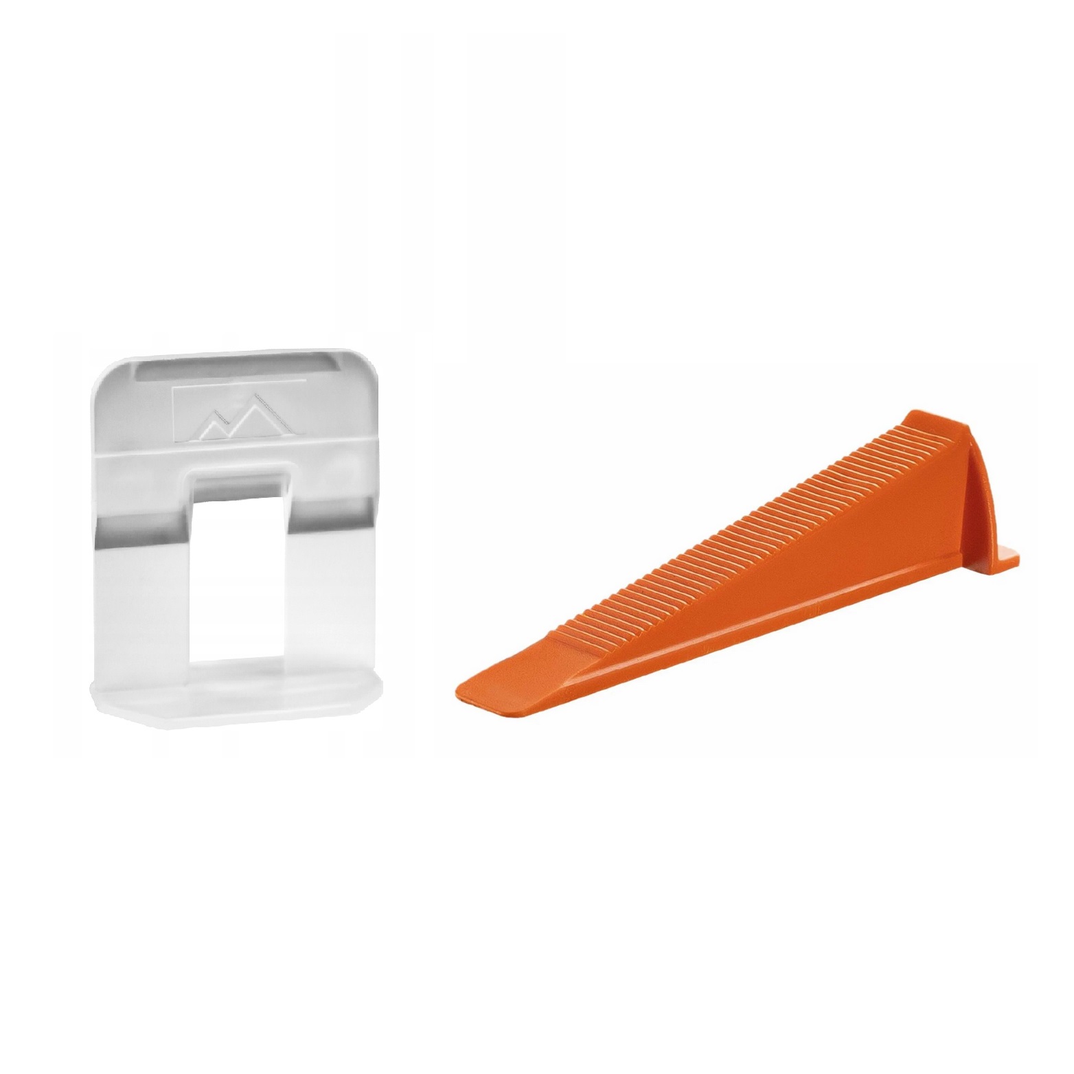 Комплект ддя выравнивания плитки клин и зажим №3022 0,5 мм 40/40 шт