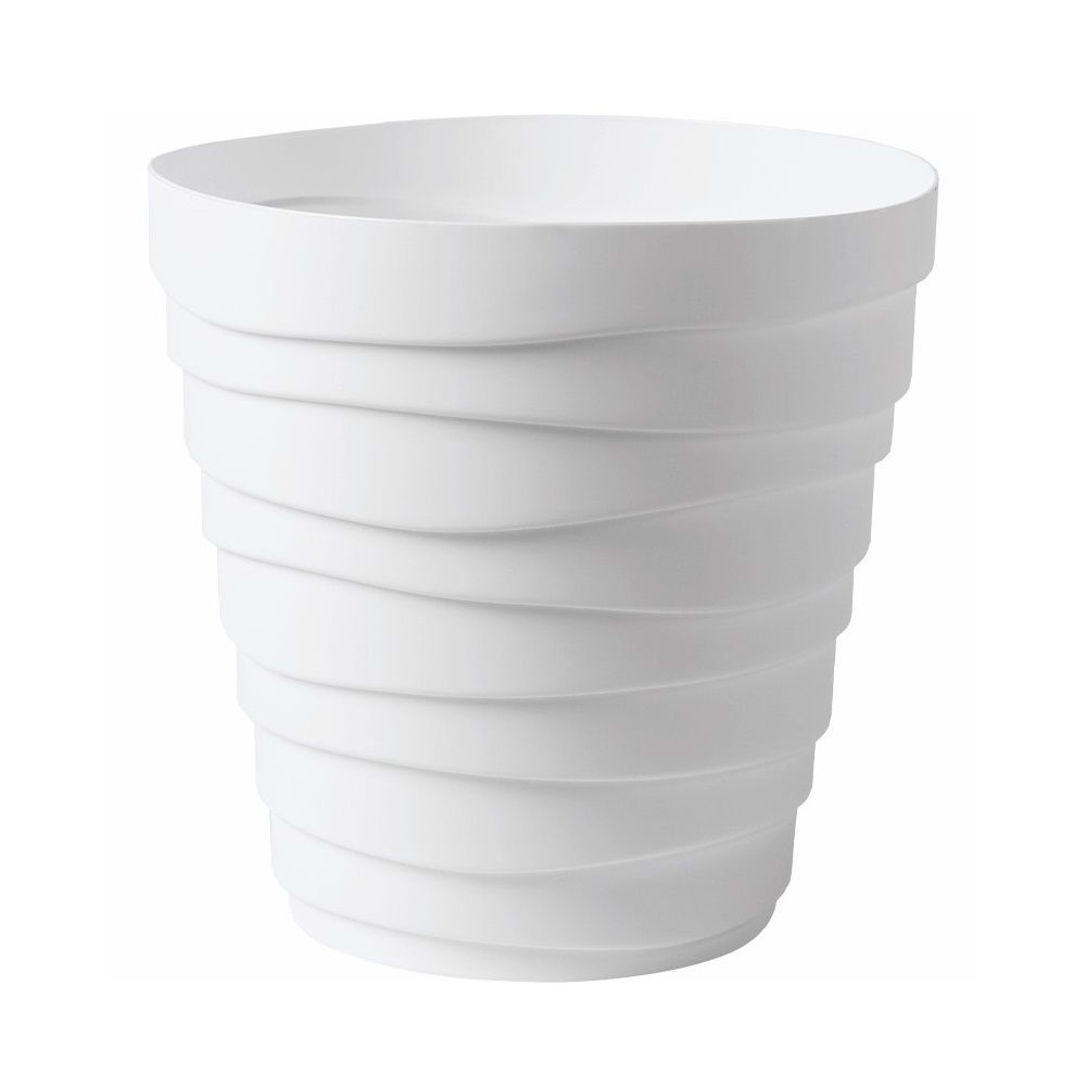 Кашпо Бархан белый 2,25 л