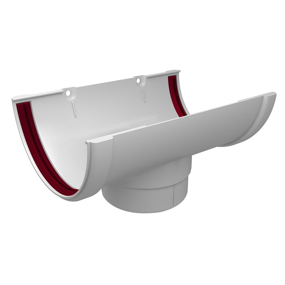 Воронка желоба ПВХ GL RAL 9003 белая