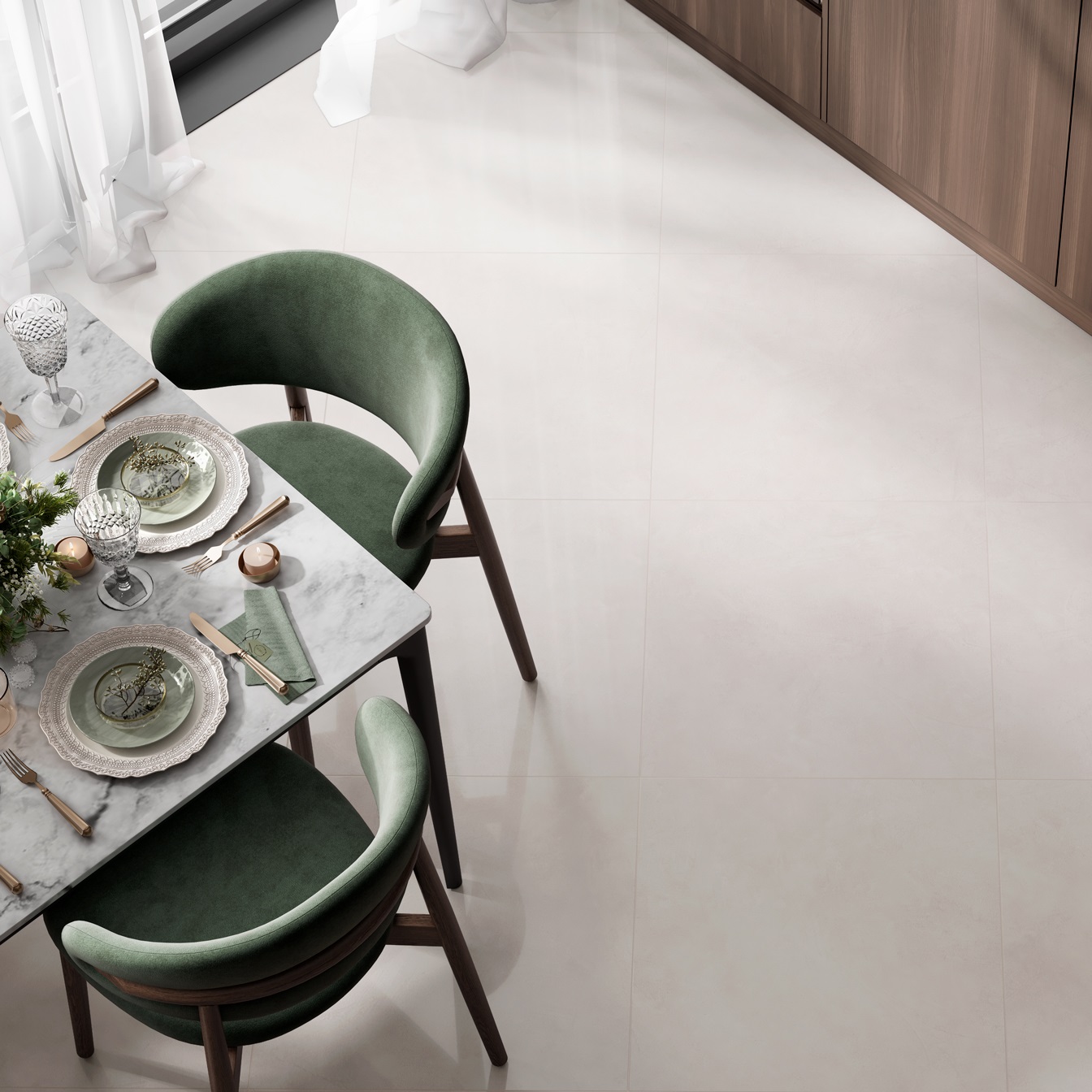 Керамогранит Alma Ceramica Флора GFU6060FLO04L 600x600 мм 8,5 мм 1,8 м2