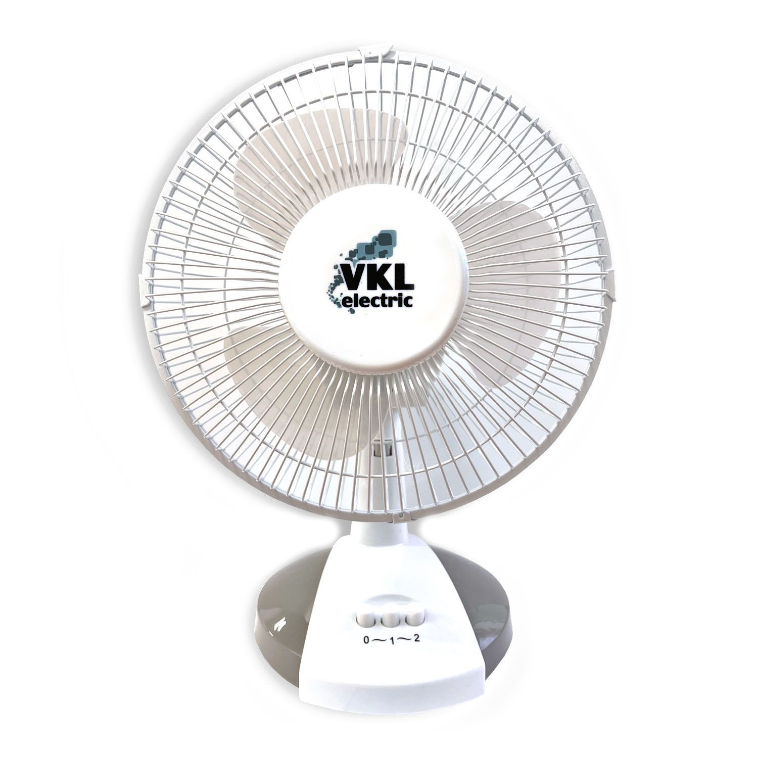 Вентилятор настольный VKL electric VTF-04 Gray 25Вт 150 мм серый
