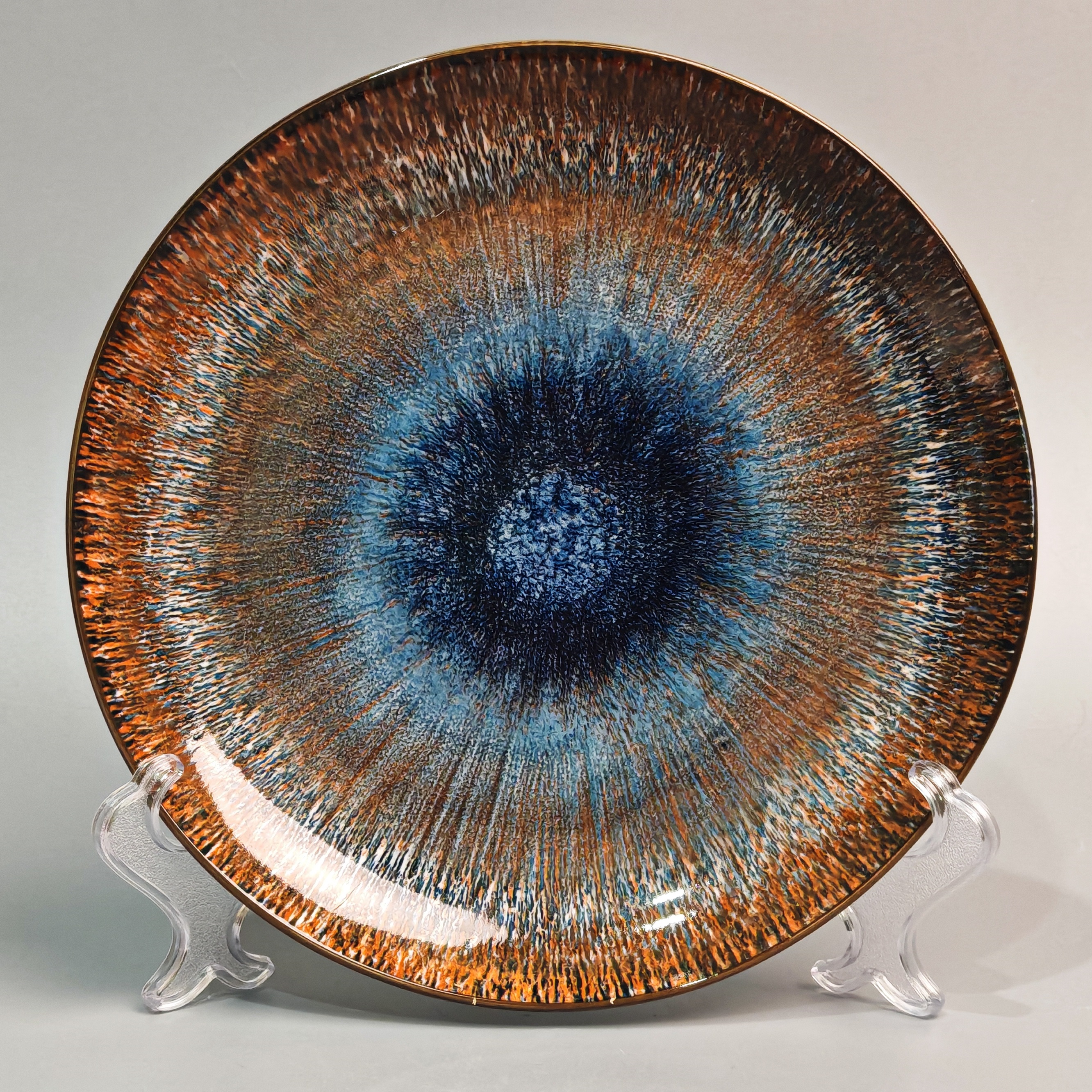 Тарелка сервировочная 26х3 см керамика 2025-1231