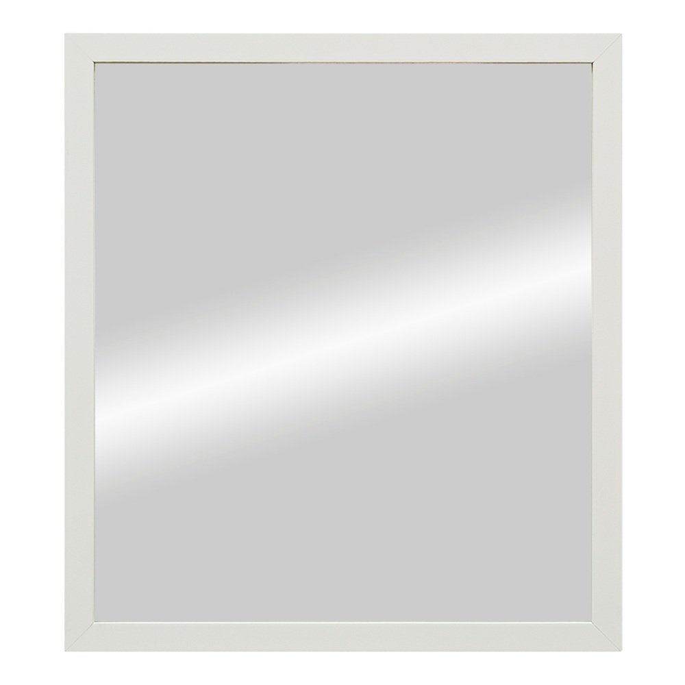 Зеркало Альпы Б099 450х500 мм белый шагрень корпус из МДФ