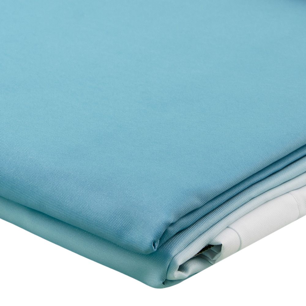 Шторка для ванны 180х200 см Rosy dawn голубая