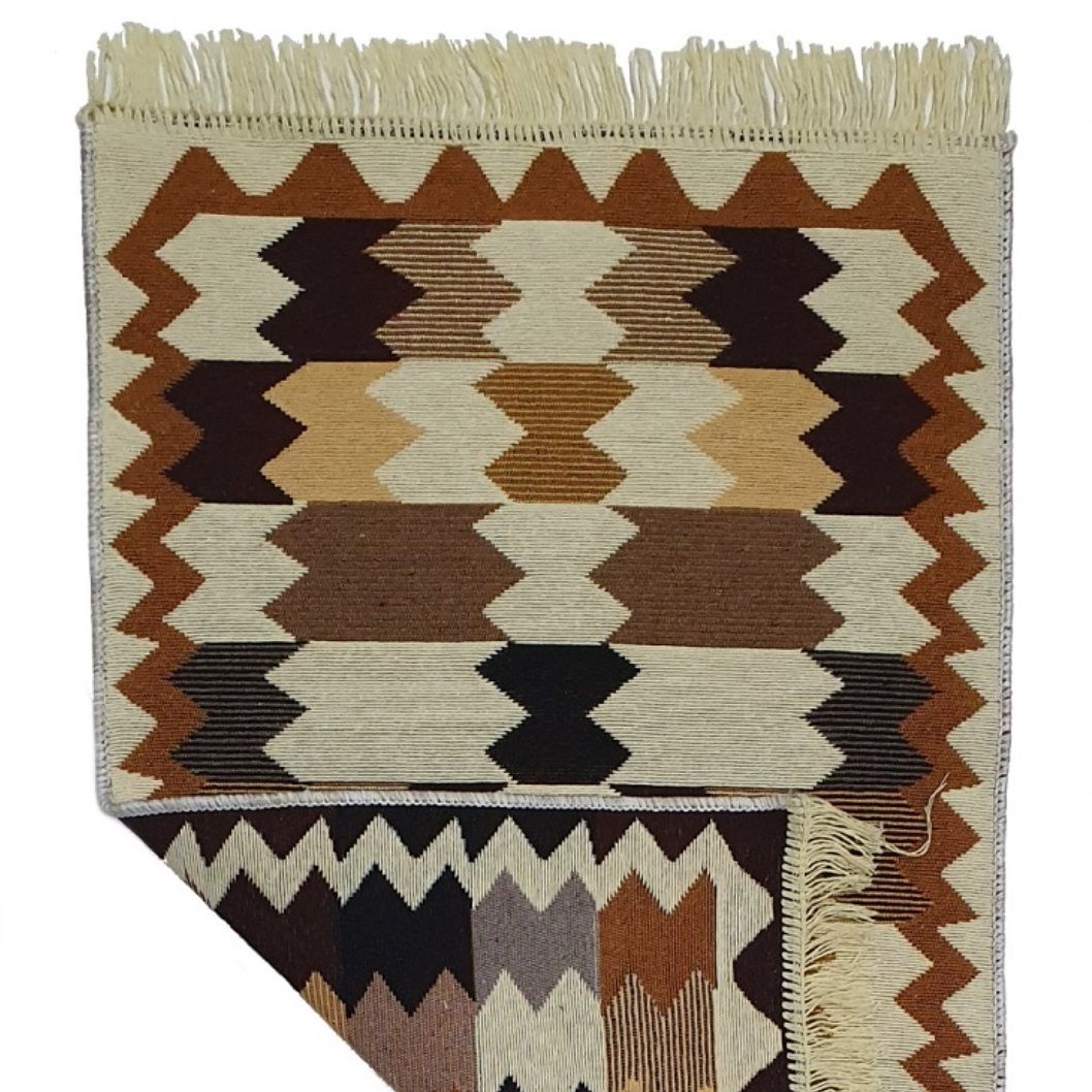 Коврик из хлопка Gold Usak 57339 60x90 см бежевый