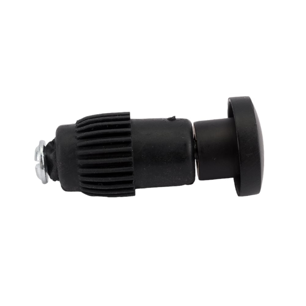 Заглушка рейлинга модерн черный матовый